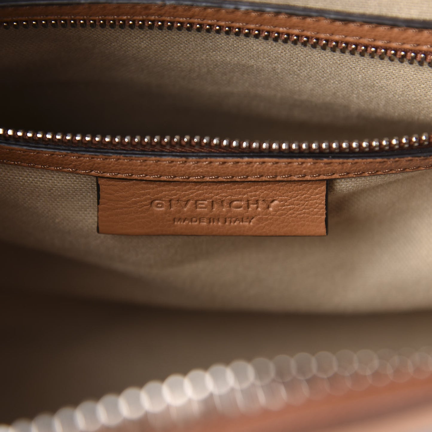 Sugar Goatskin Small Antigona Caramel