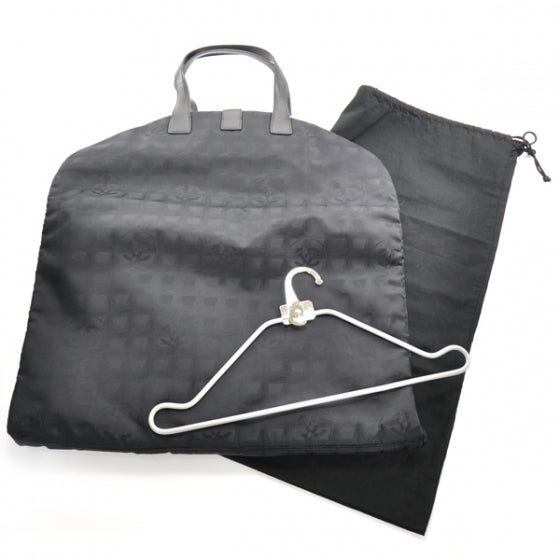 Chanel Nylon Travel Garment Bag Black 9 of 9