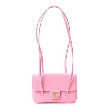 Chanel Shiny Caviar Mini Preppy Coco Shoulder Bag Rose 1 of 11
