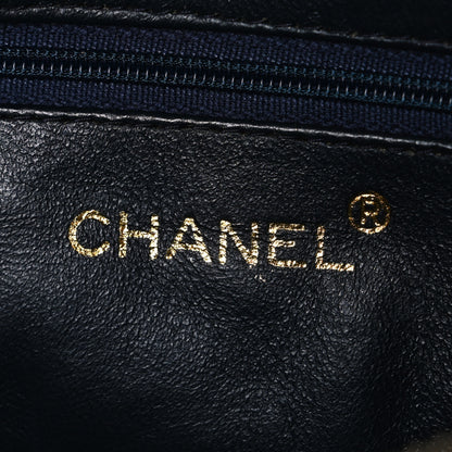 Chanel Lambskin Quilted CC Tassel Camera Case Navy 5 of 10