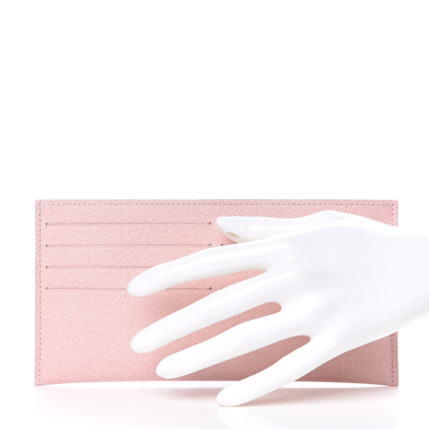 Louis Vuitton Calfskin Felicie Card Holder Insert Rose Ballerine 2 of 8