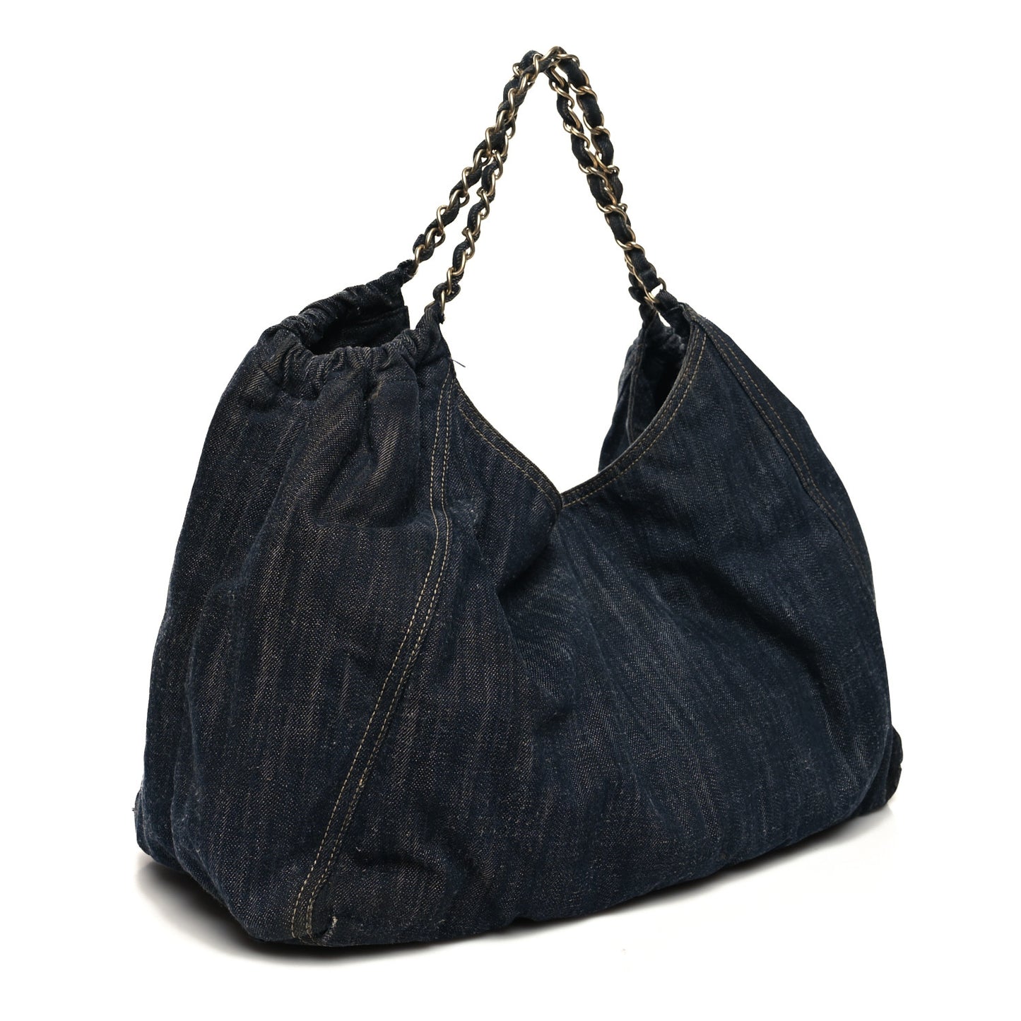 Denim XL Coco Cabas Tote Blue