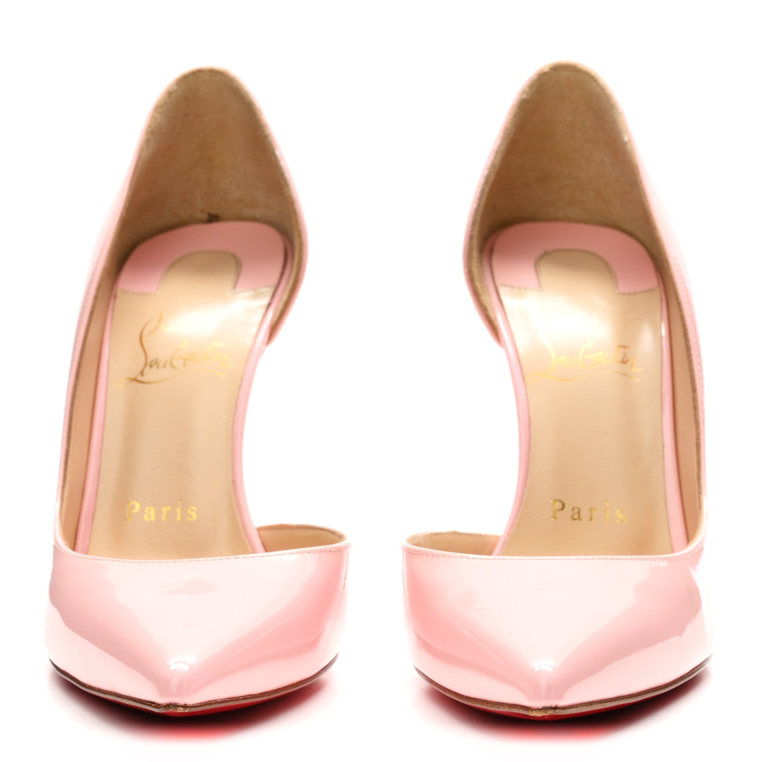 Christian Louboutin Patent Iriza 100 Pumps 36.5 Pompadour 3 of 9