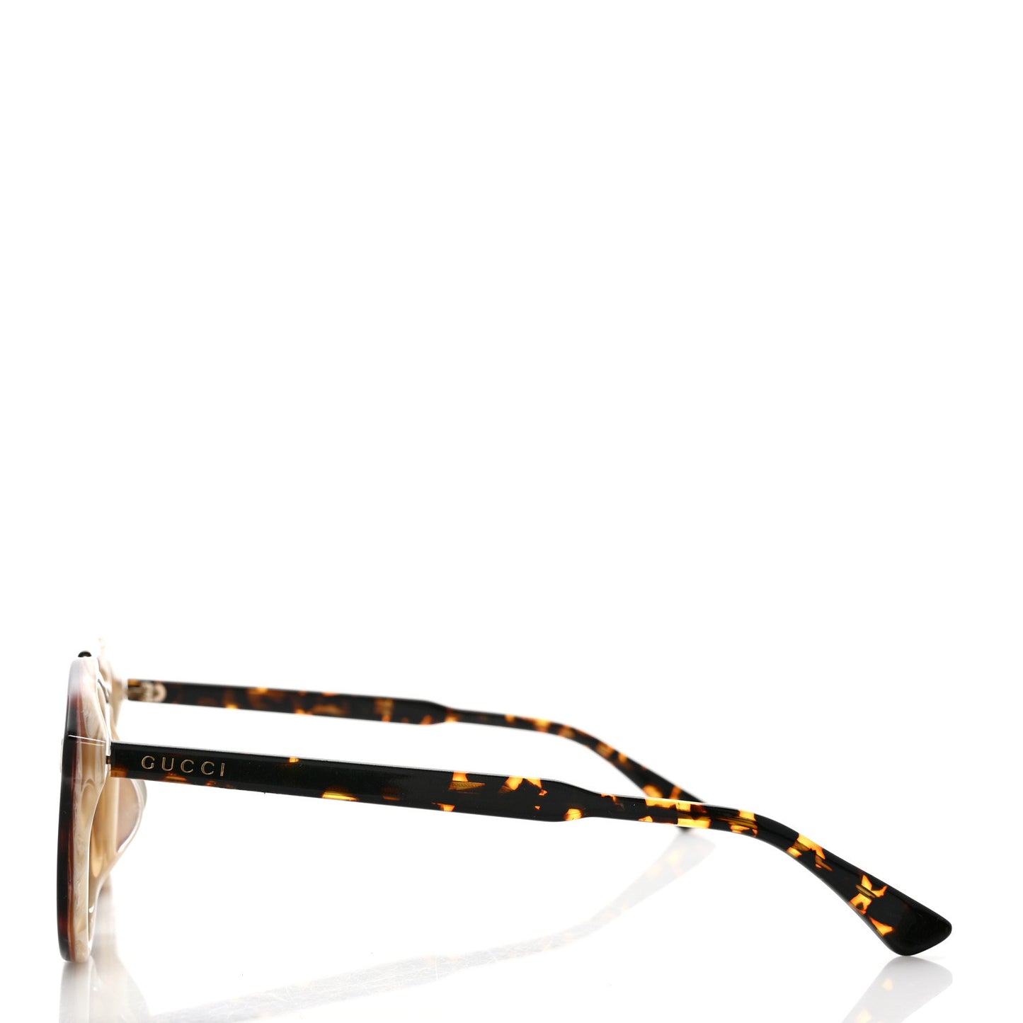 Round Avana Sunglasses GG0124SA Tortoise