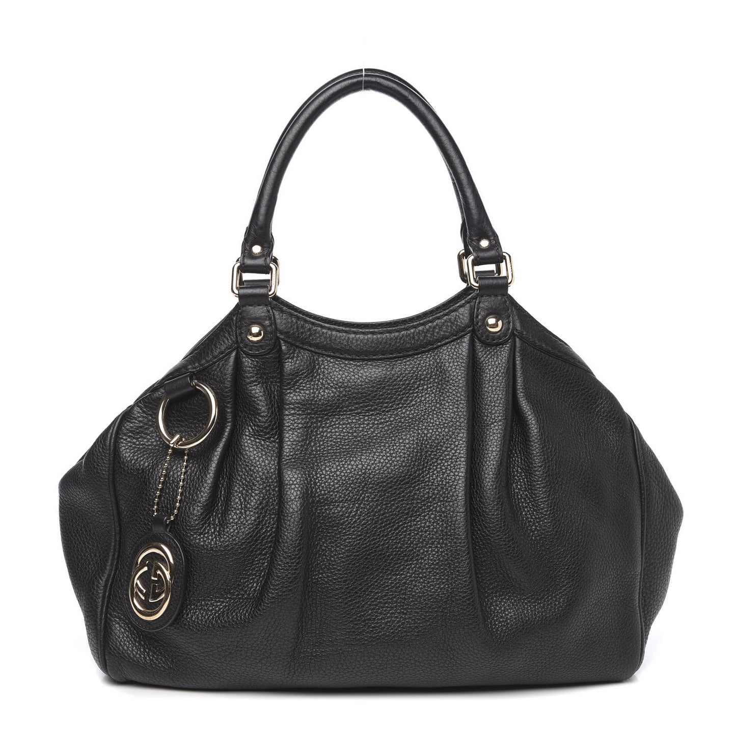 Calfskin Medium Sukey Tote Black