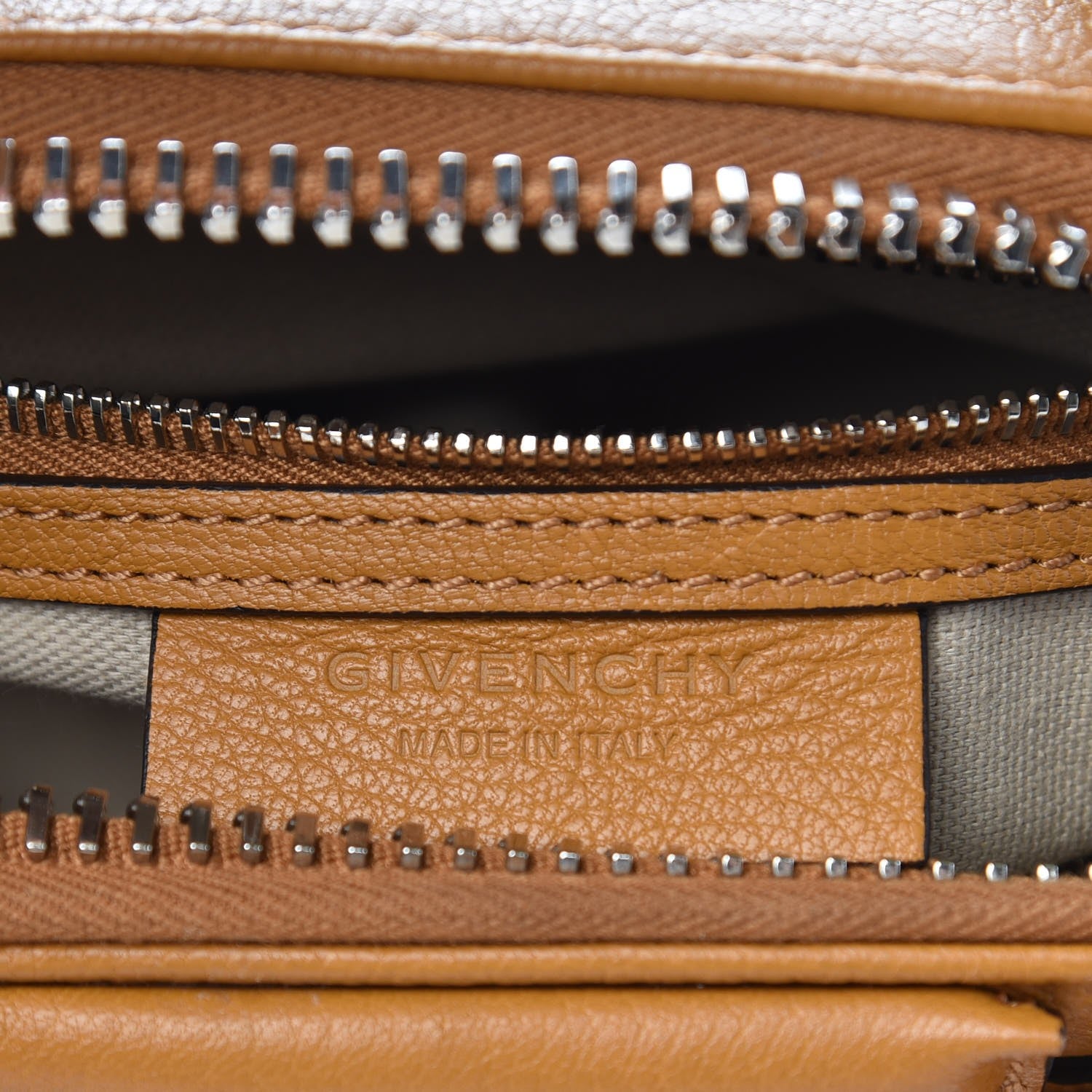 Givenchy Sugar Goatskin Mini Antigona Amber 6 of 7