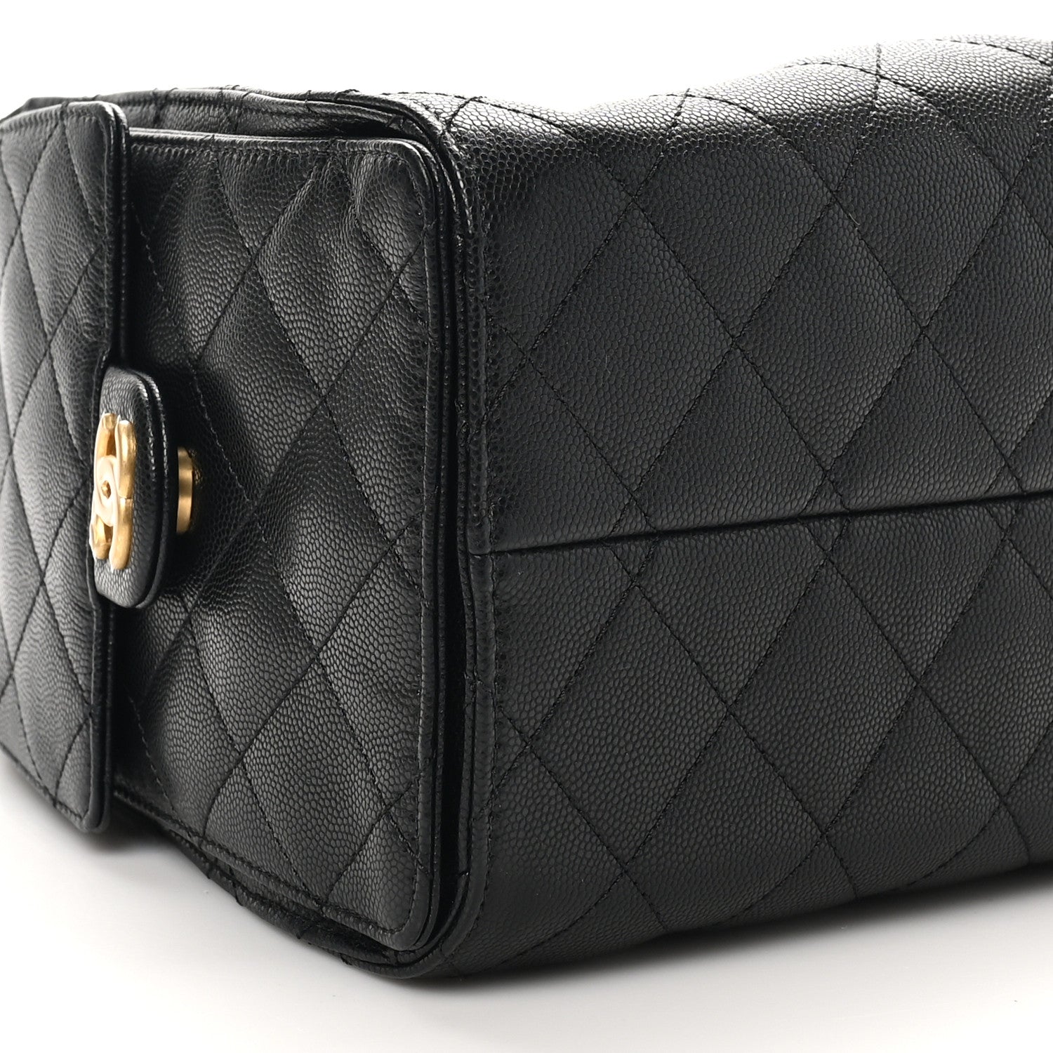 Chanel Caviar Quilted Small Chanel 25 Handbag Black 9 of 11