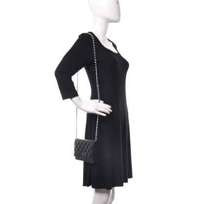 Chanel Caviar Quilted Wallet On Chain WOC Black 2 of 11
