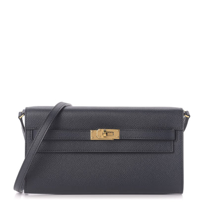 Hermes Epsom Kelly To Go Wallet Bleu Indigo 1 of 10