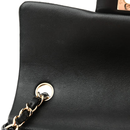 Chanel Lambskin Quilted Mini Rectangular Flap Black 11 of 11