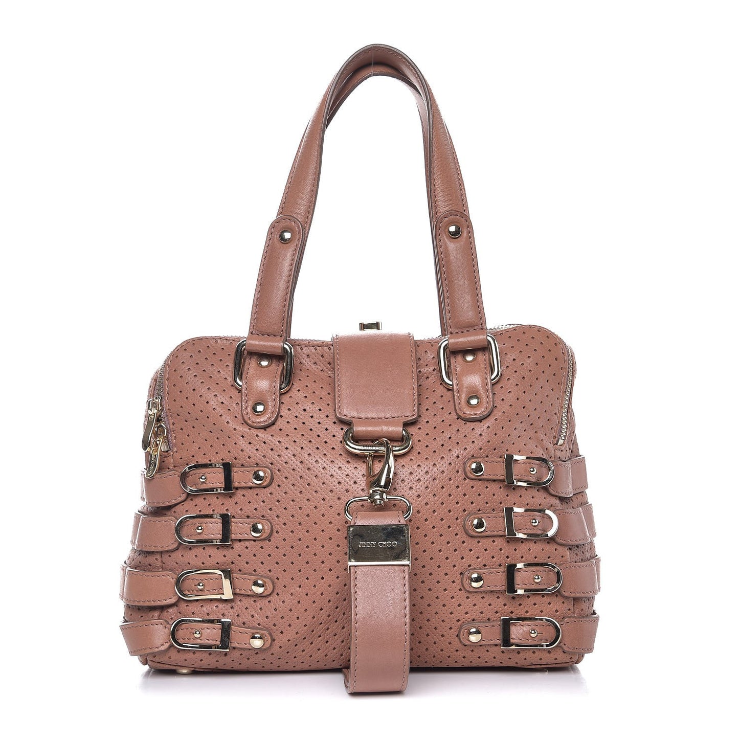 Lambskin Perforated Blythe M Pink