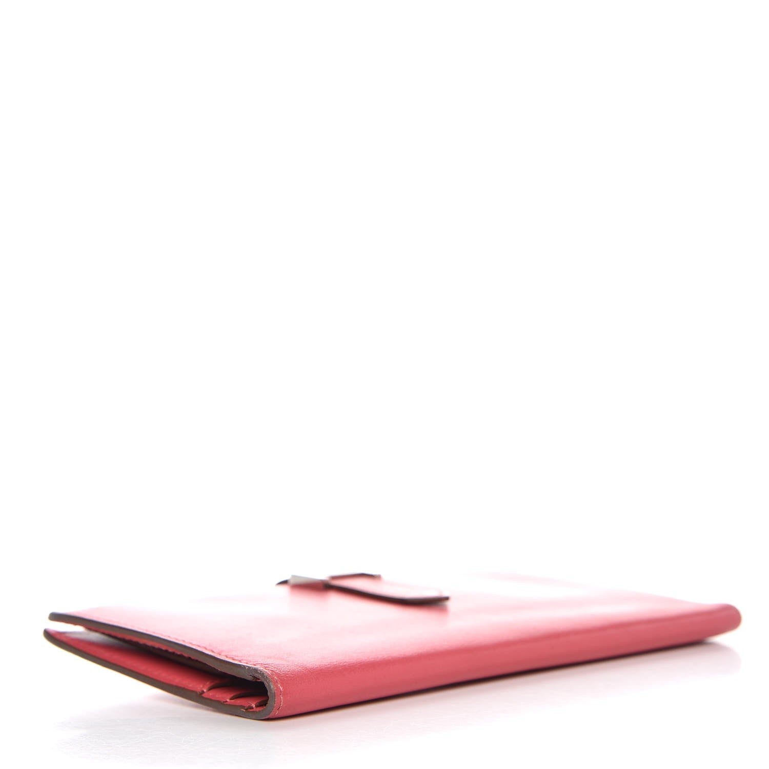Hermes Tadelakt Bearn Gusset Wallet Rose Azalee 4 of 10