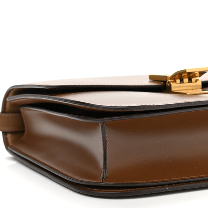 Celine Box Calfskin Medium Classic Box Flap Bag Camel 9 of 10