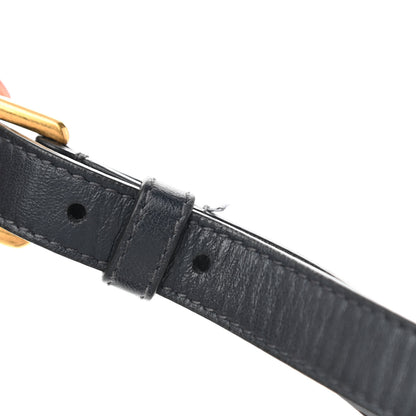 Christian Dior Oblique Saddle Belt Bag Blue 10 of 11
