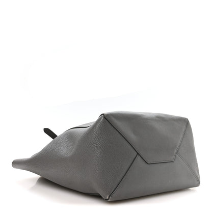 Celine Soft Grained Calfskin Medium Belt Cabas Phantom Grey 4 of 11