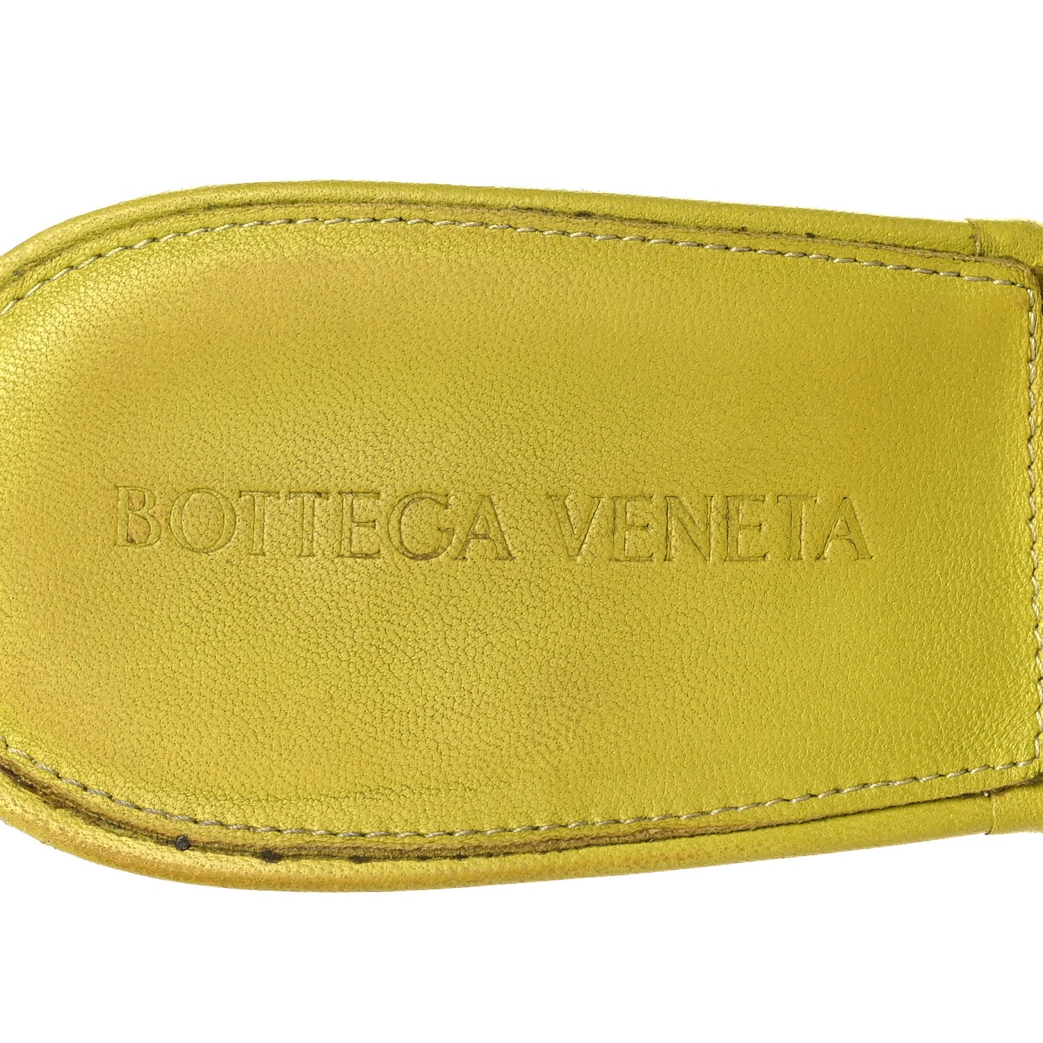 Bottega Veneta Nappa Quilted Rubber Lido Mule Sandals 38 Kiwi 8 of 10