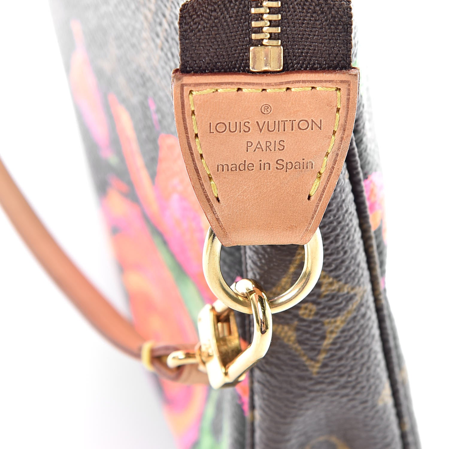 Louis Vuitton Monogram Roses Pochette Accessories 6 of 10