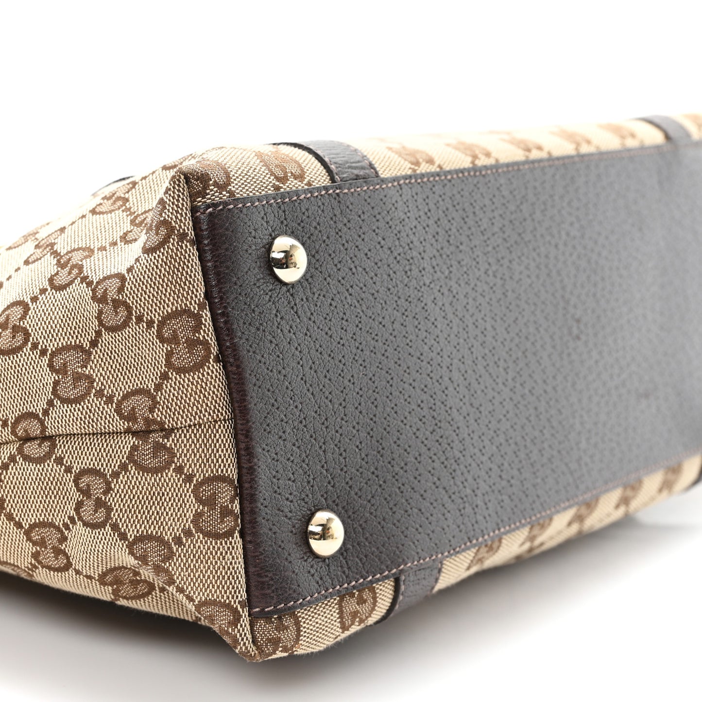 Monogram Medium Abbey Tote Brown