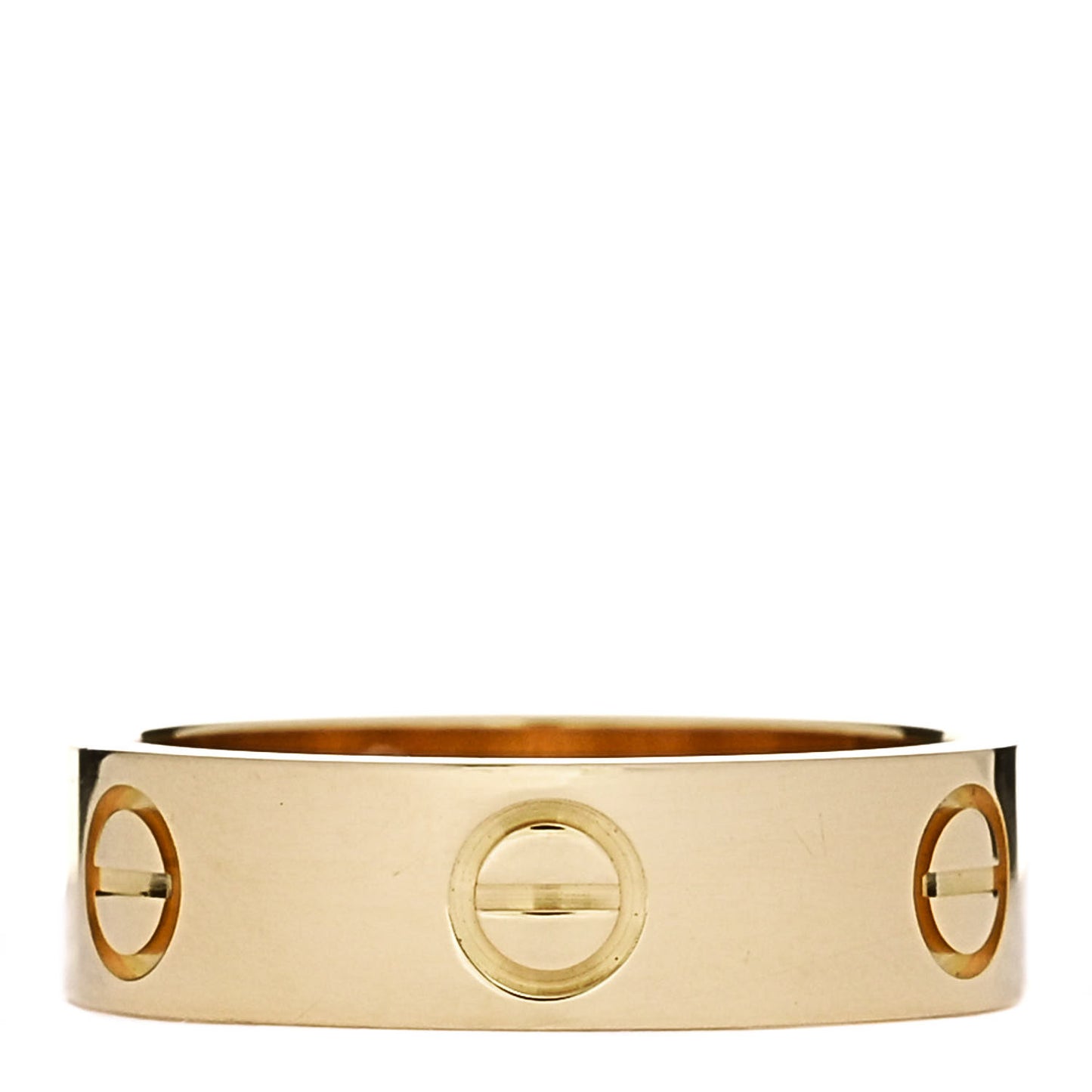 18K Yellow Gold 5.5mm LOVE Ring 54 7