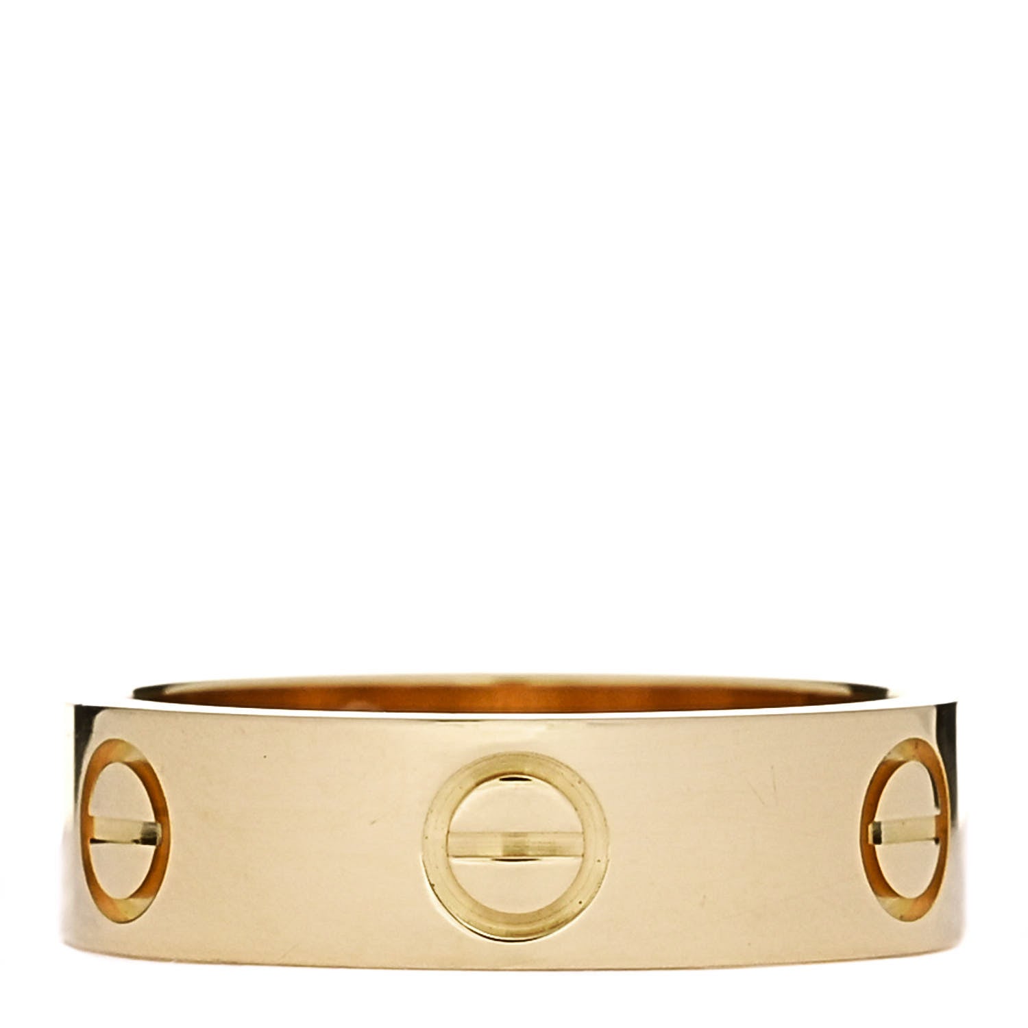 Cartier 18K Yellow Gold 5.5mm LOVE Ring 54 7 1 of 5