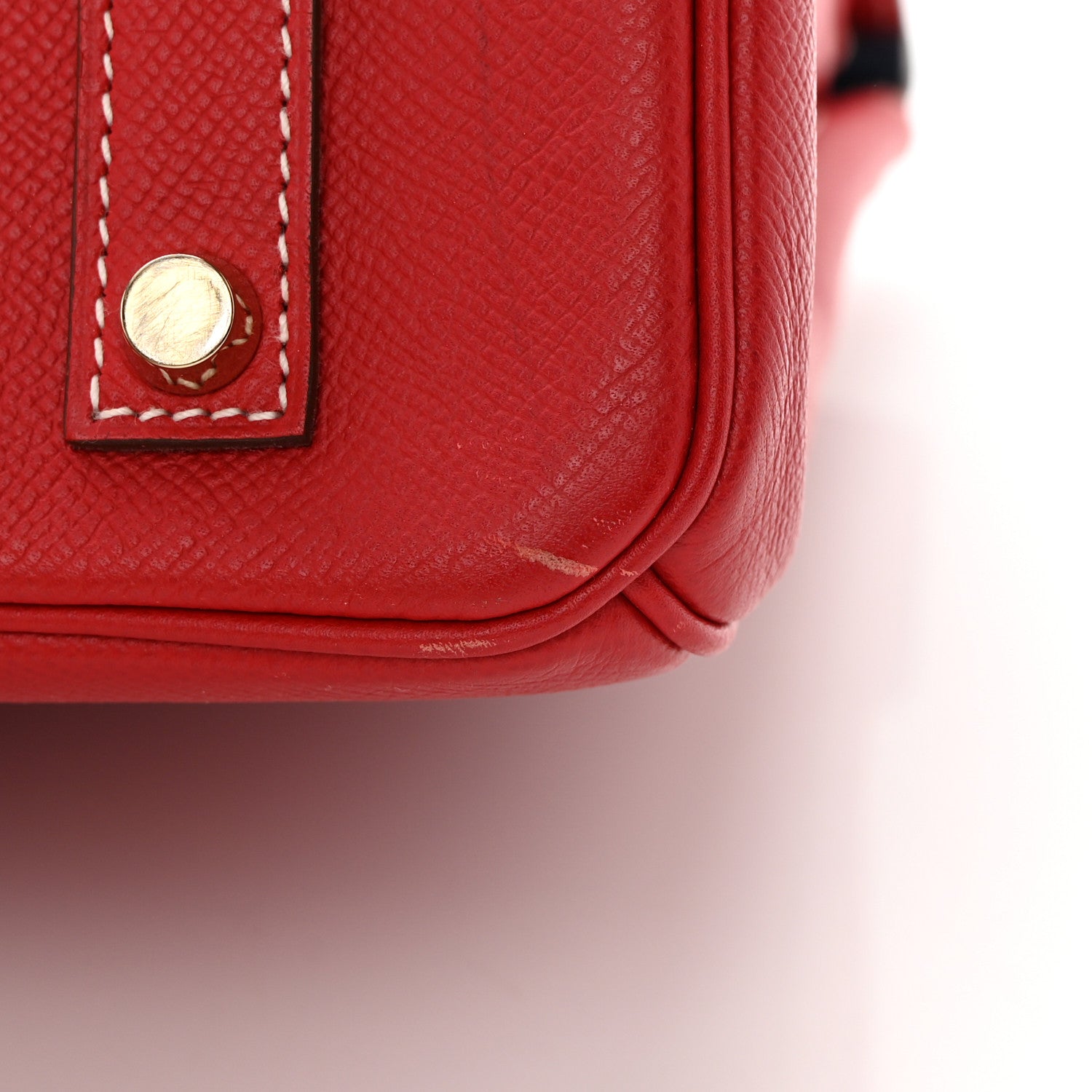 Hermes Epsom Candy Birkin 35 Rouge Casaque Bleu Thalassa 18 of 22