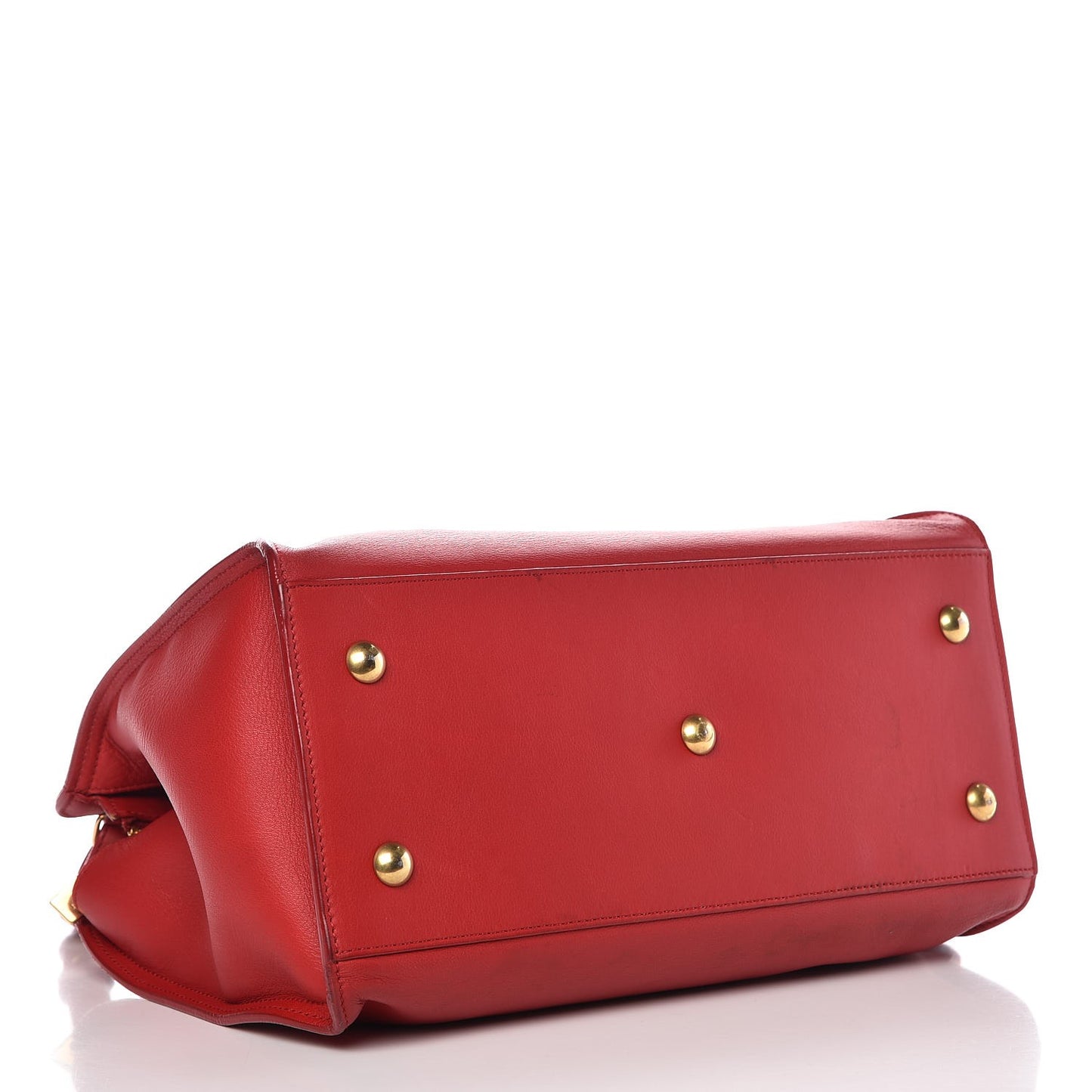 Calfskin Small Classic Y Cabas Rouge Orient