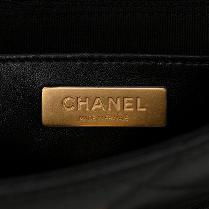 Chanel Shiny Lambskin Quilted Mini Flap Black 6 of 10