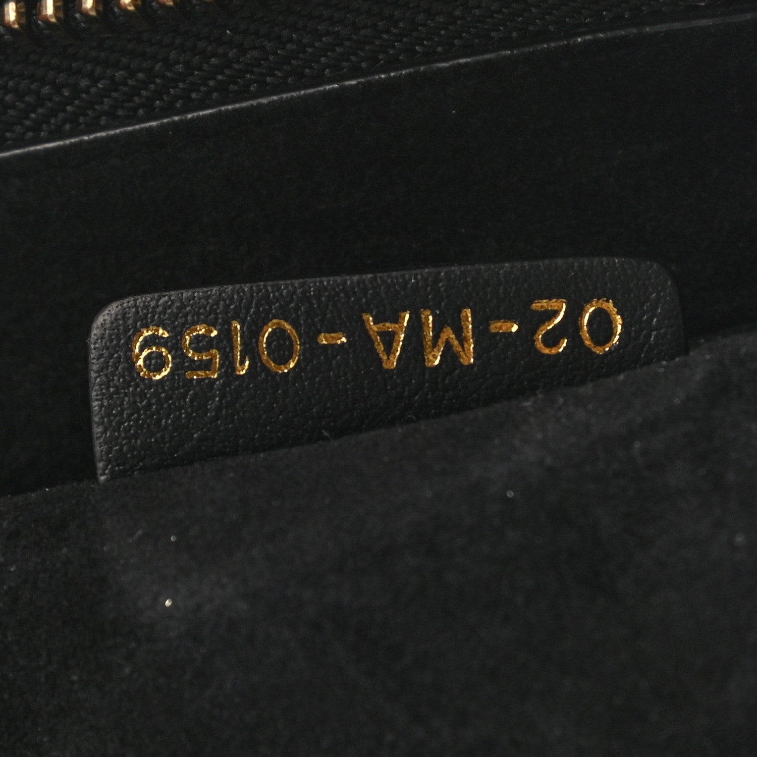 Christian Dior Calfskin Medium Diordouble Zip Pouch Black 7 of 9
