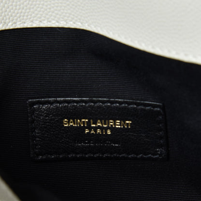 Saint Laurent Grain De Poudre Uptown Pouch Crema Soft 7 of 10