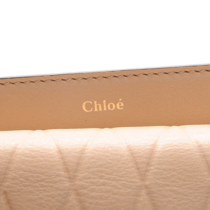 Chloe Calfskin Embossed Nano Georgia Crossbody Bag Sand 7 of 8