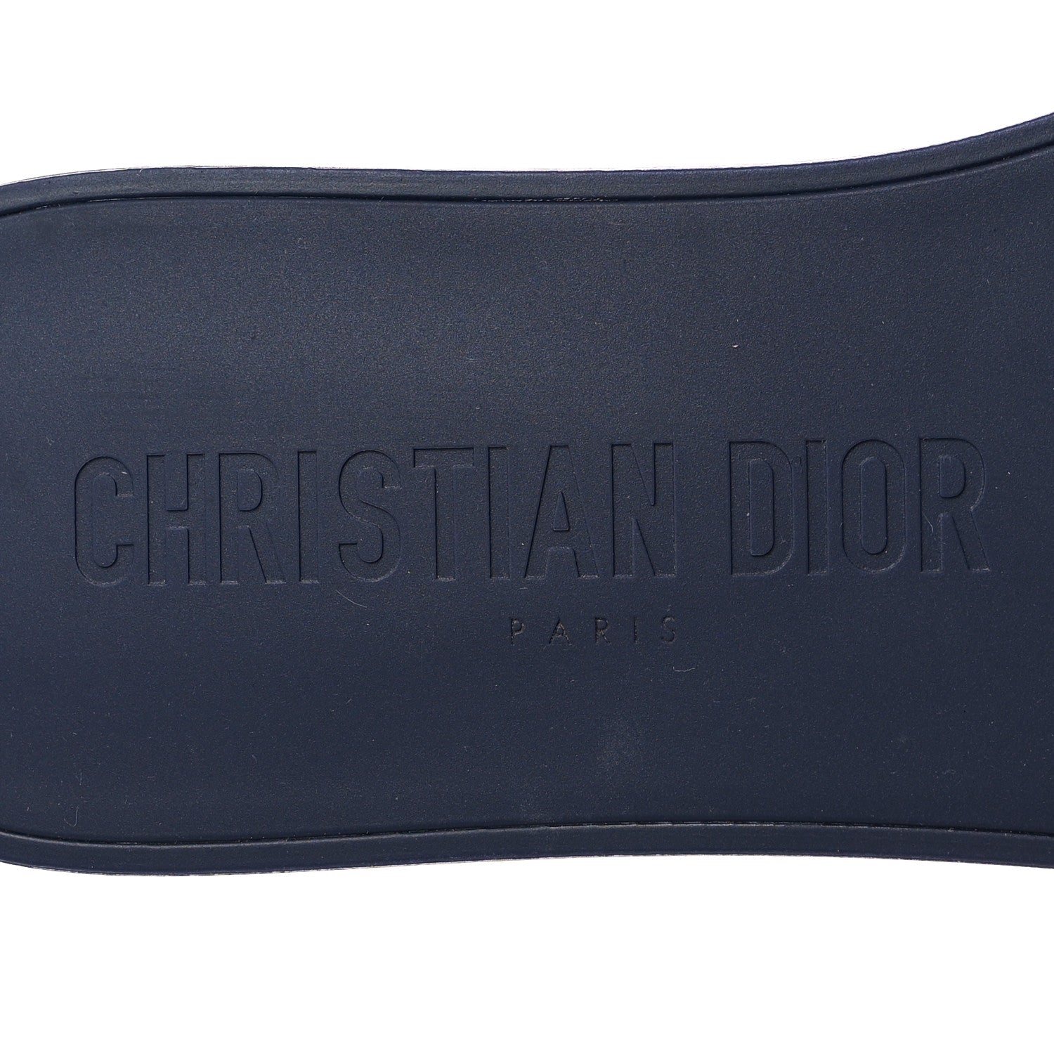 Christian Dior Technical Stretch Fabric Camouflage Dio(r)evolution Slide Sandals 39 Deep Blue 8 of 9