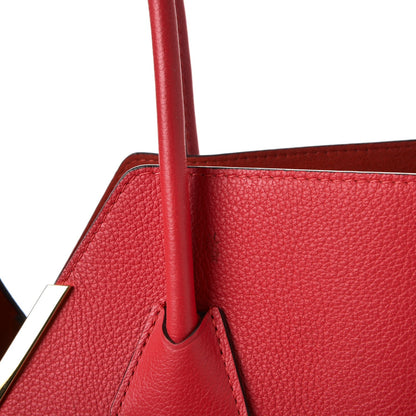Louis Vuitton Calfskin Monogram Kimono Tote Poppy 9 of 15