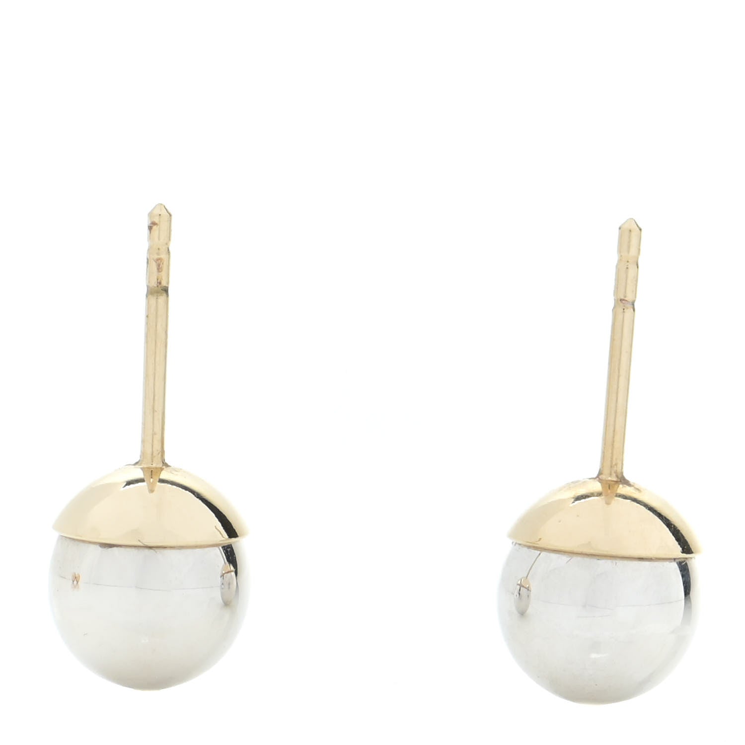 Christian Dior Mise En Dior Tribal Earrings Silver Gold 3 of 5
