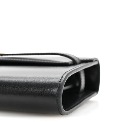 Hermes Box Kelly Wallet To Go Black 9 of 10