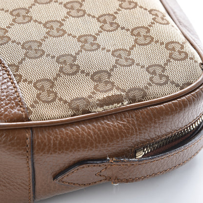 Gucci Monogram Mini Bree Messenger Bag Beige Tabacco 19 of 22