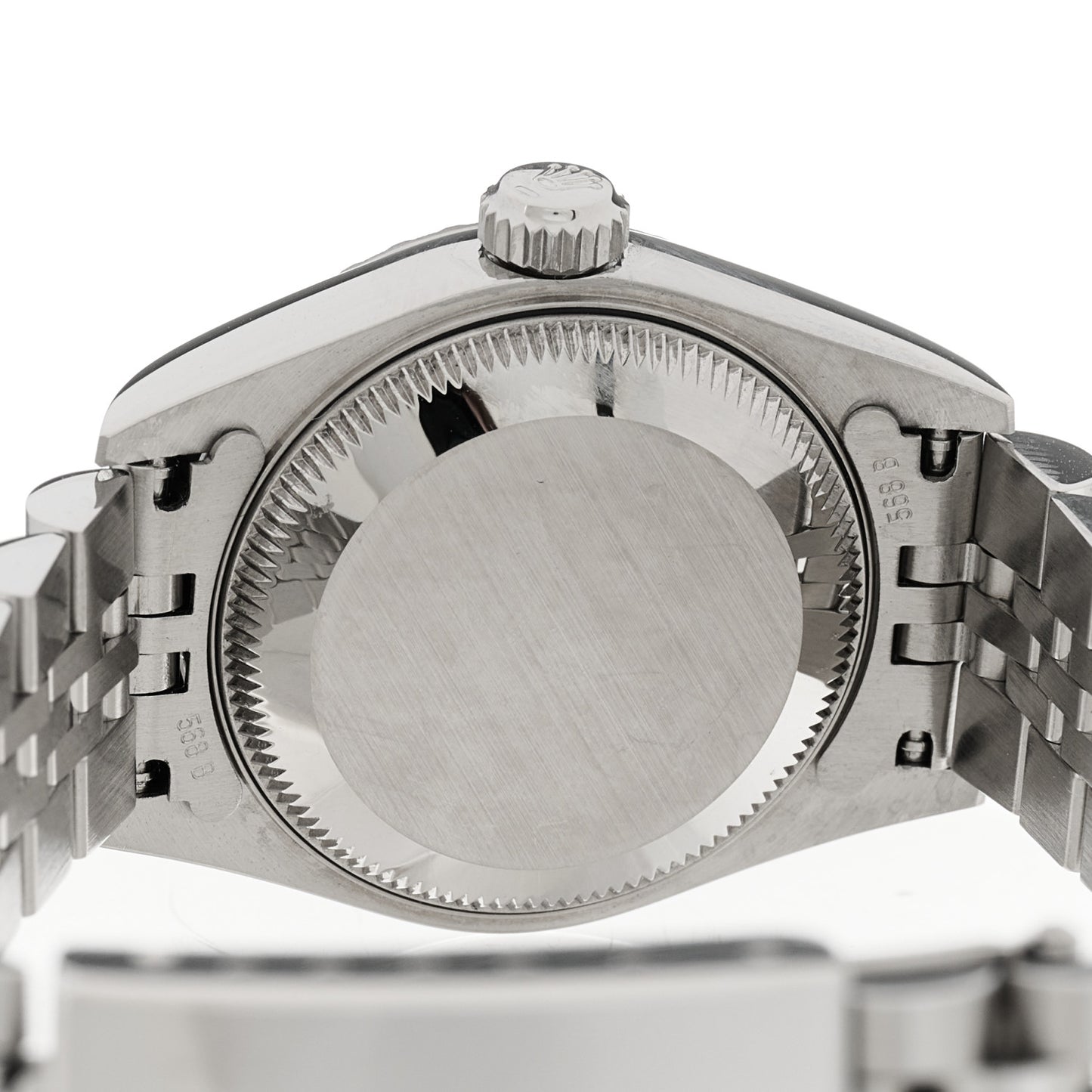 Stainless Steel 26mm Oyster Perpetual Date Watch White Roman 79240