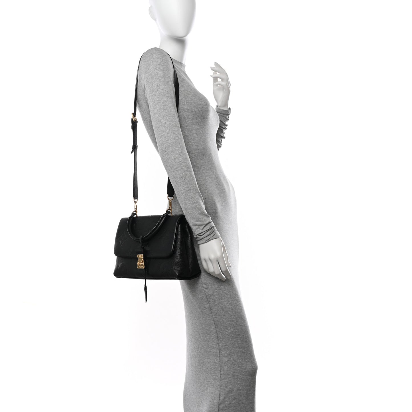 Empreinte Monogram Giant Madeleine MM Black