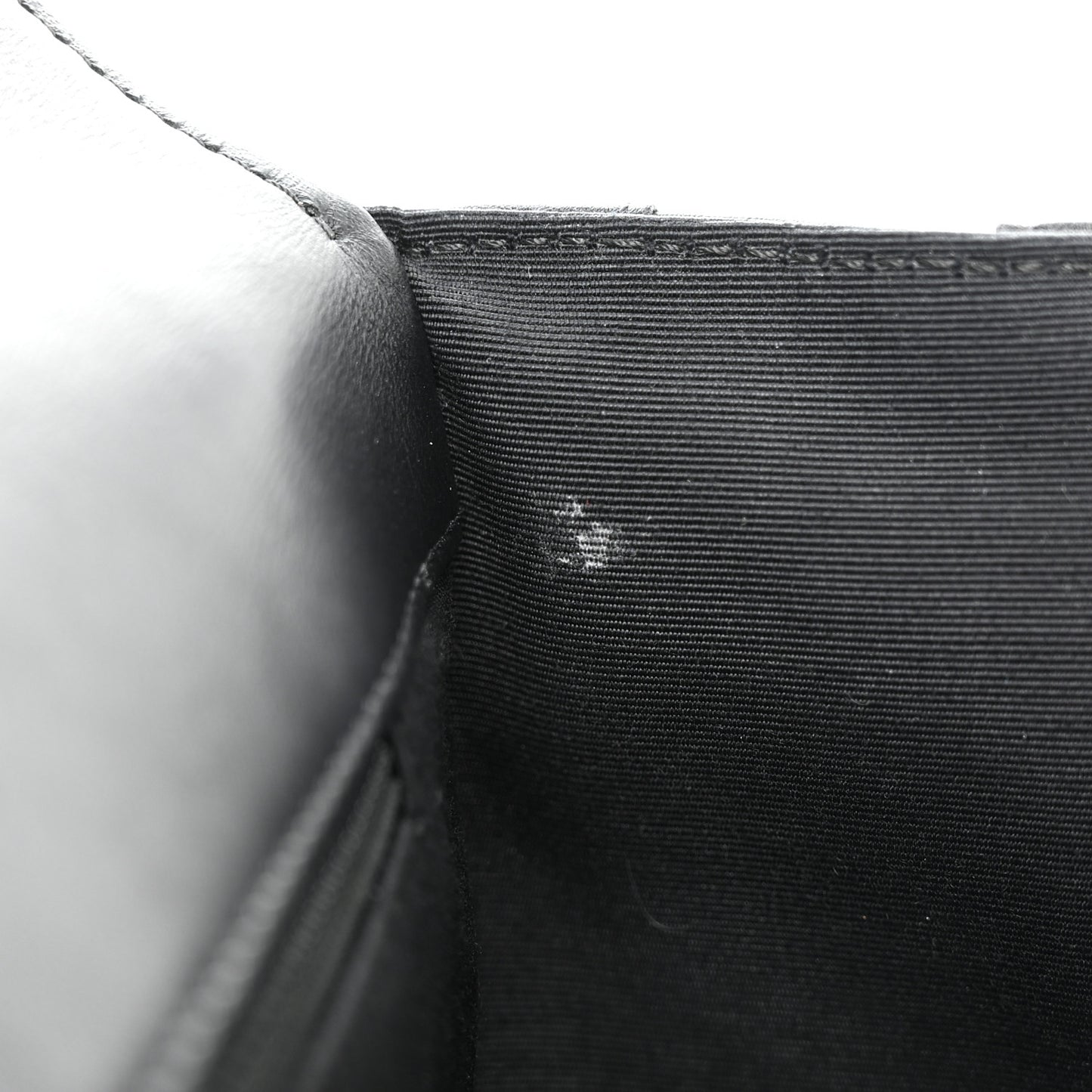 Calfskin Quilted Small Coco Corset Flap Black