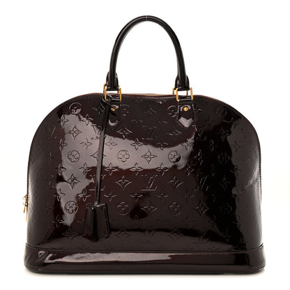 Louis Vuitton Vernis Alma GM Amarante 1 of 22