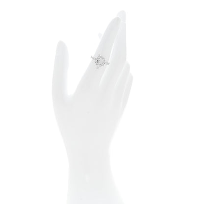 Hermes 18K White Gold Diamond Finesse Ring 51 5.75 2 of 7