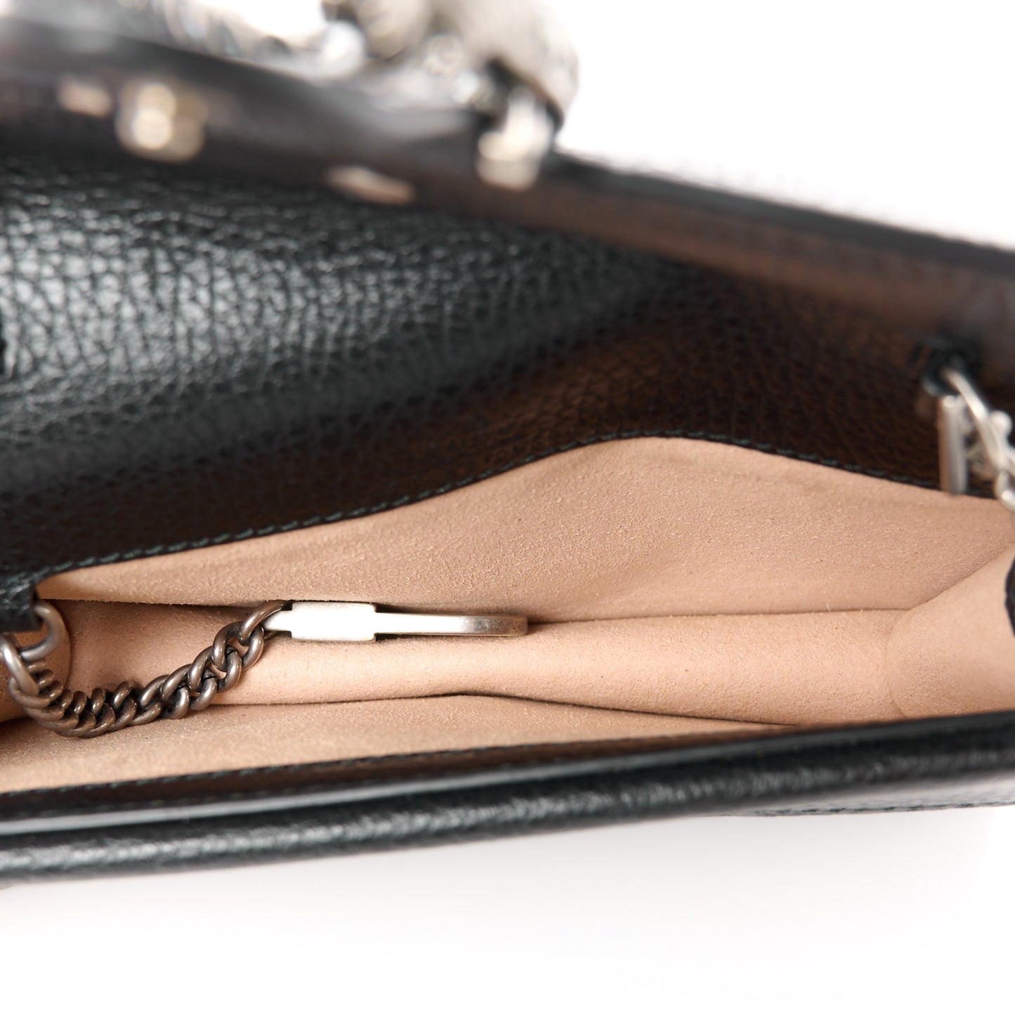 Calfskin Super Mini Dionysus Shoulder Bag Black