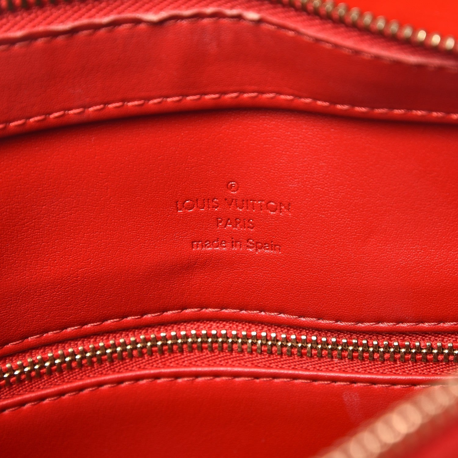 Louis Vuitton Vernis Houston Rouge 6 of 12