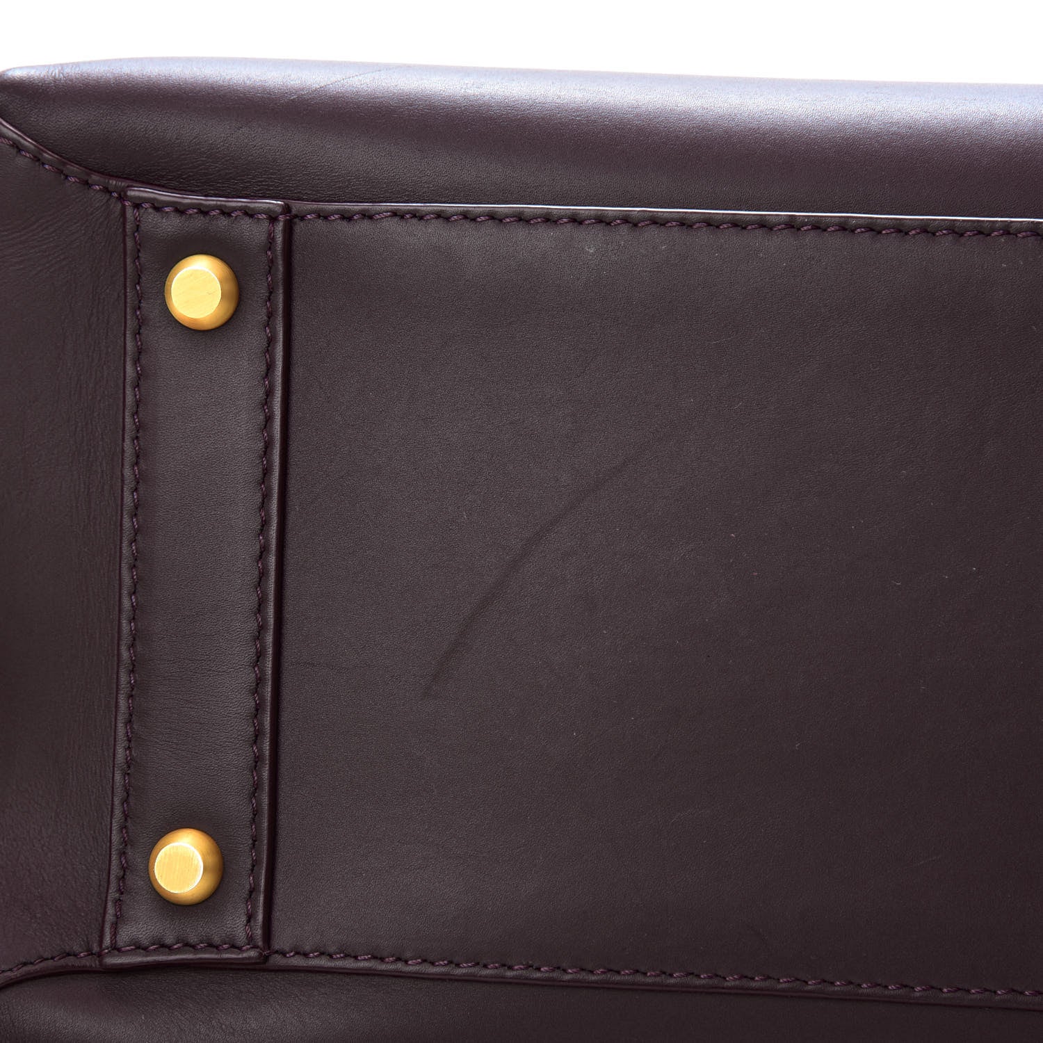 Bottega Veneta Matte Calfskin Medium Piazza Bag Quetsche 13 of 14