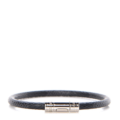 Louis Vuitton Damier Graphite Keep It Bracelet 19 1 of 7