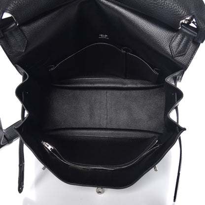 Hermes Taurillon Clemence Jypsiere 34 Black 5 of 7