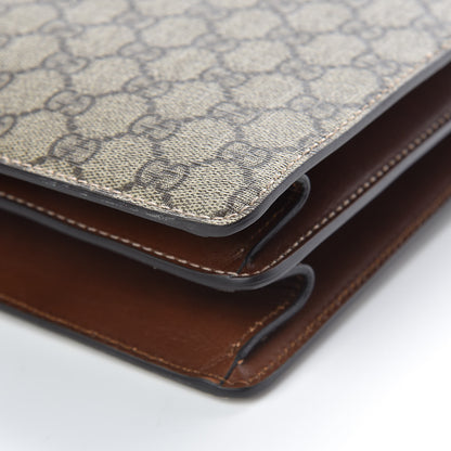 Gucci GG Supreme Monogram Small Top Handle Bag Beige Tuscany 10 of 10