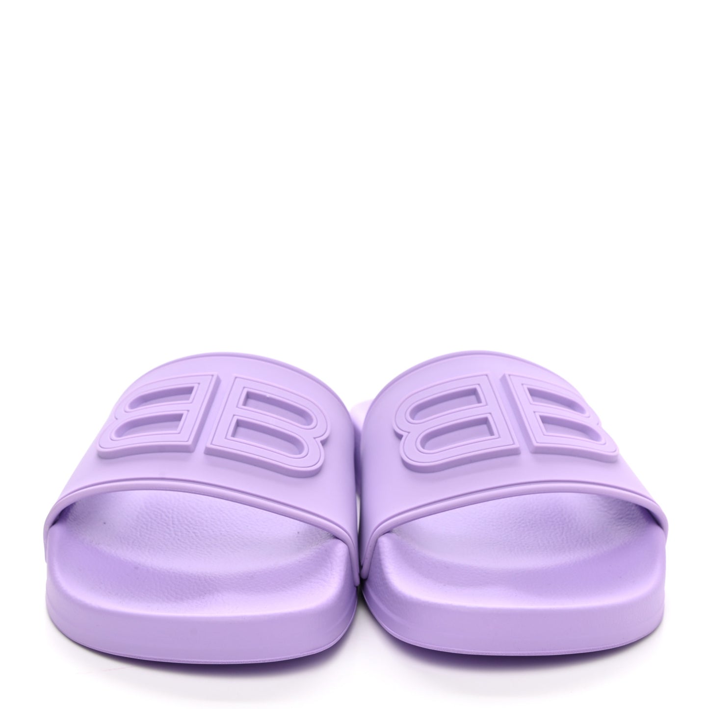 Rubber Womens BB Pool Slide Sandals 35 Lilac