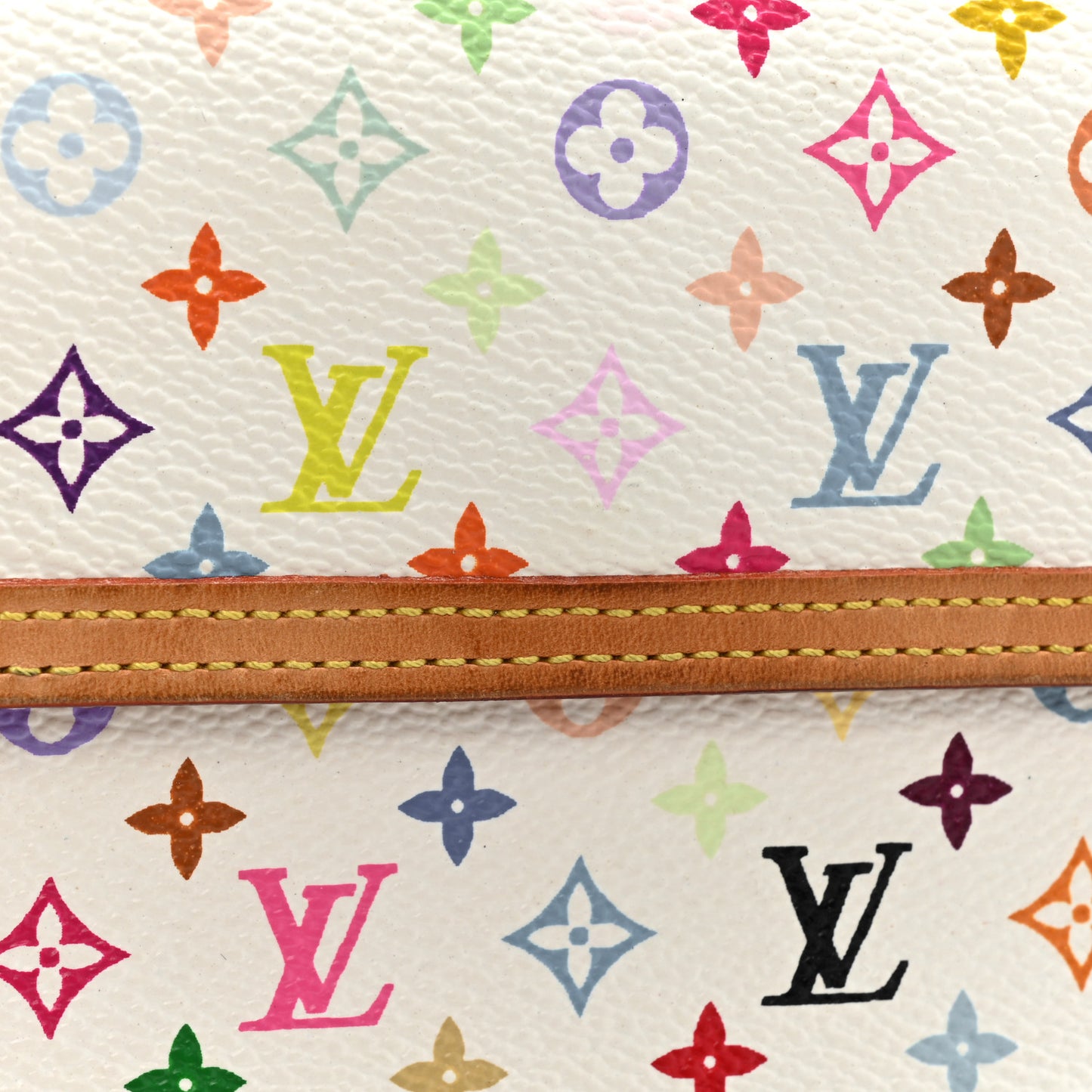 Monogram Multicolor Porte Tresor International Wallet White