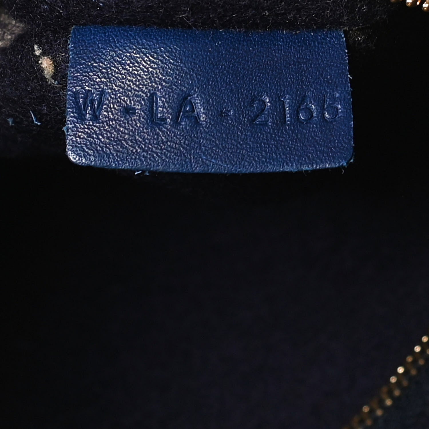 Celine Smooth Calfskin Medium Belt Cabas Phantom Royal Blue 9 of 11