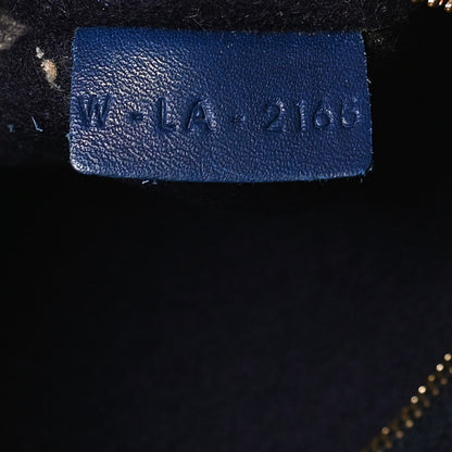 Celine Smooth Calfskin Medium Belt Cabas Phantom Royal Blue 9 of 11